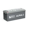 Rich Solar Alpha 2 12V 200Ah LiFePO4 Lithium Iron Phosphate Battery w/ Internal Heating and Bluetooth Function