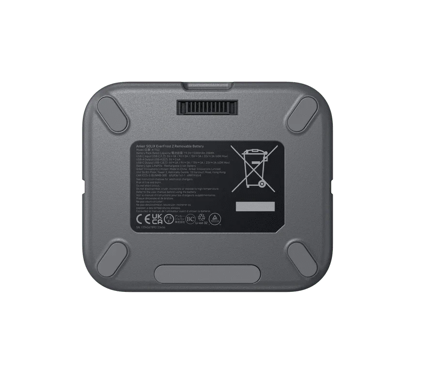Anker SOLIX EverFrost 2 58L Electric Cooler (61QT) With 288Wh Battery