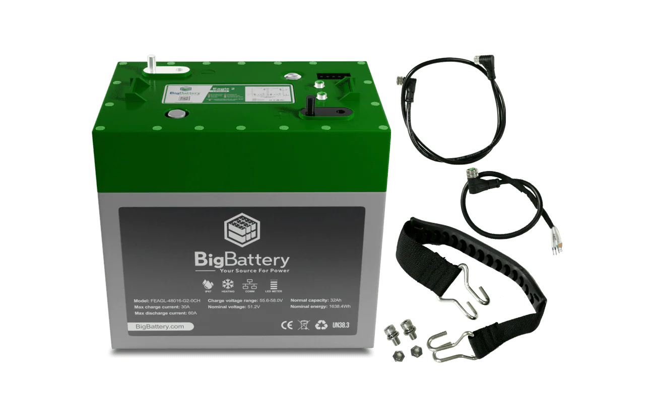 BigBattery 48V EAGLE 2 LiFePO4 Kit