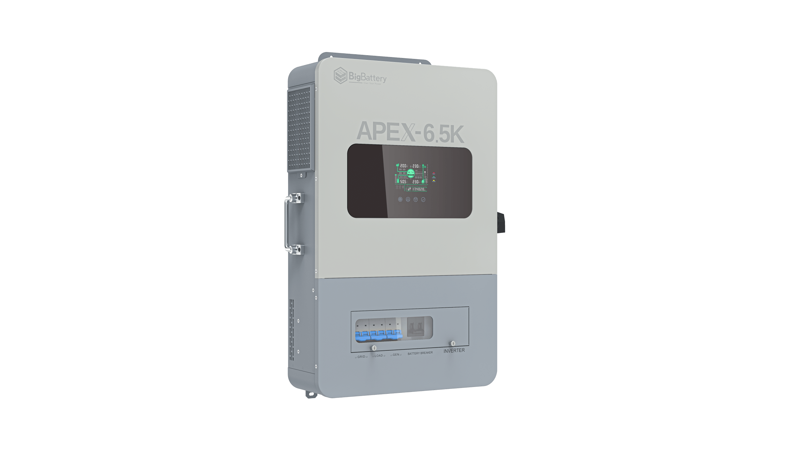 BigBattery APEX 6.5K Off-Grid Hybrid Inverter