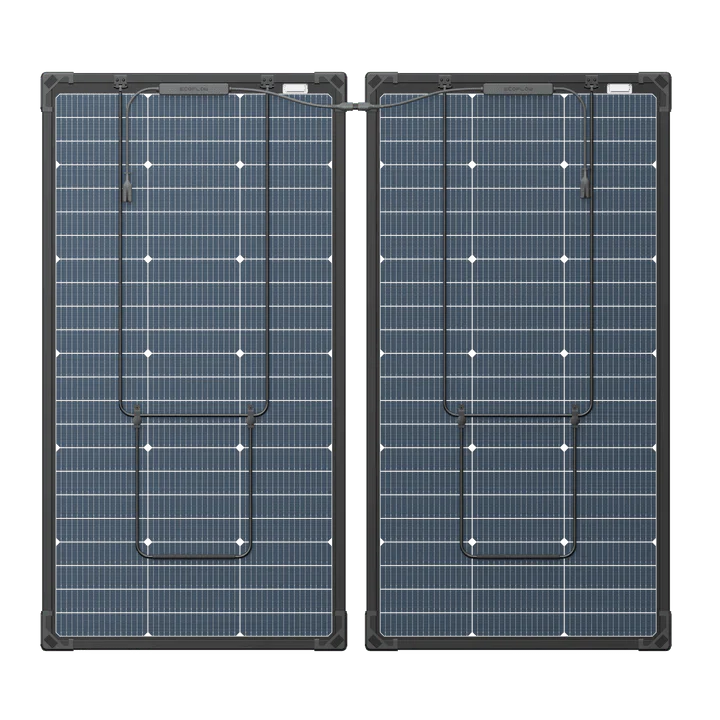 EcoFlow 4 x 125W Bifacial Modular Monocrystalline Solar Panel