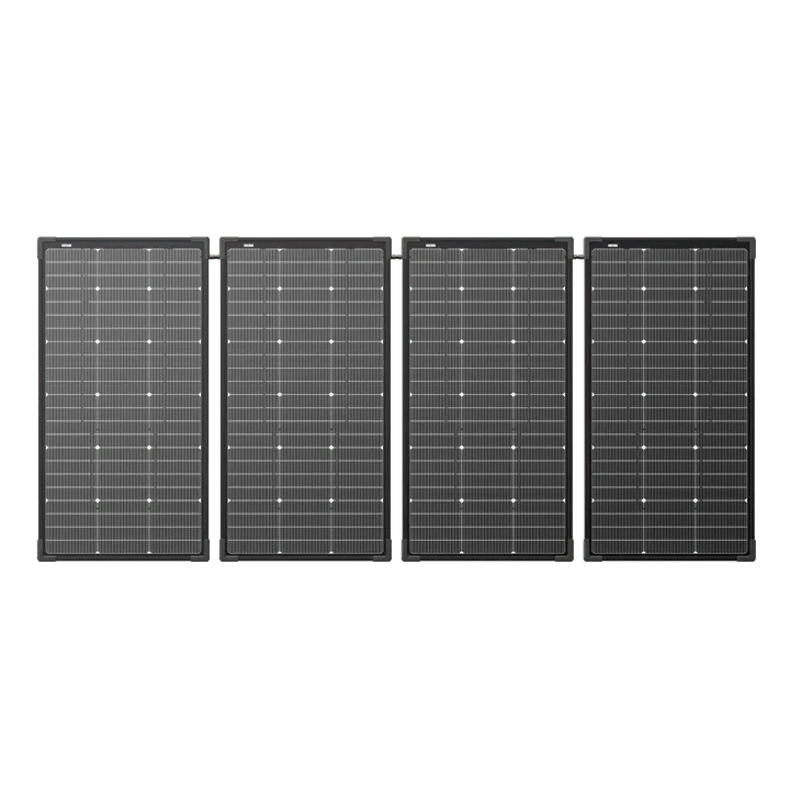 EcoFlow 4 x 125W Bifacial Modular Monocrystalline Solar Panel