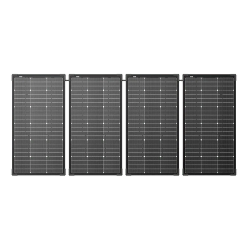 EcoFlow 4 x 125W Bifacial Modular Monocrystalline Solar Panel