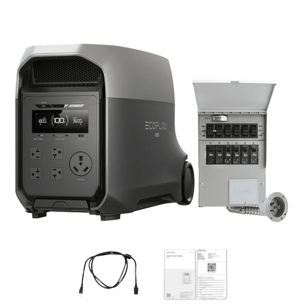 EcoFlow DELTA 3 Ultra 3072Wh Portable Power Station