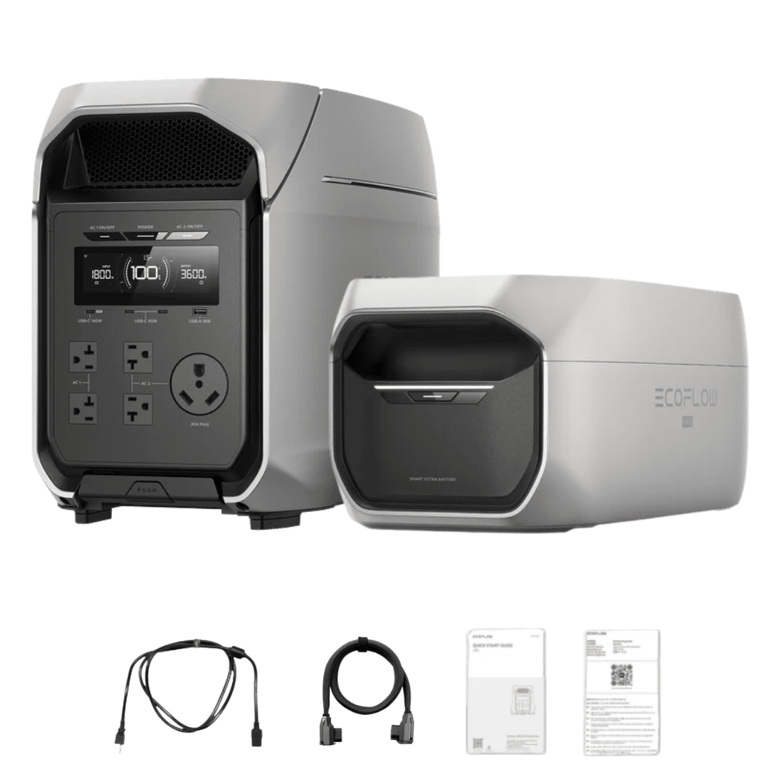 EcoFlow DELTA 3 Ultra Plus 3072Wh 3600W Portable Power Station