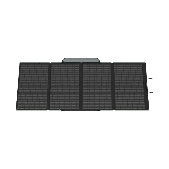 EcoFlow DELTA Pro + 400W Portable Solar Panel + Transfer Switch