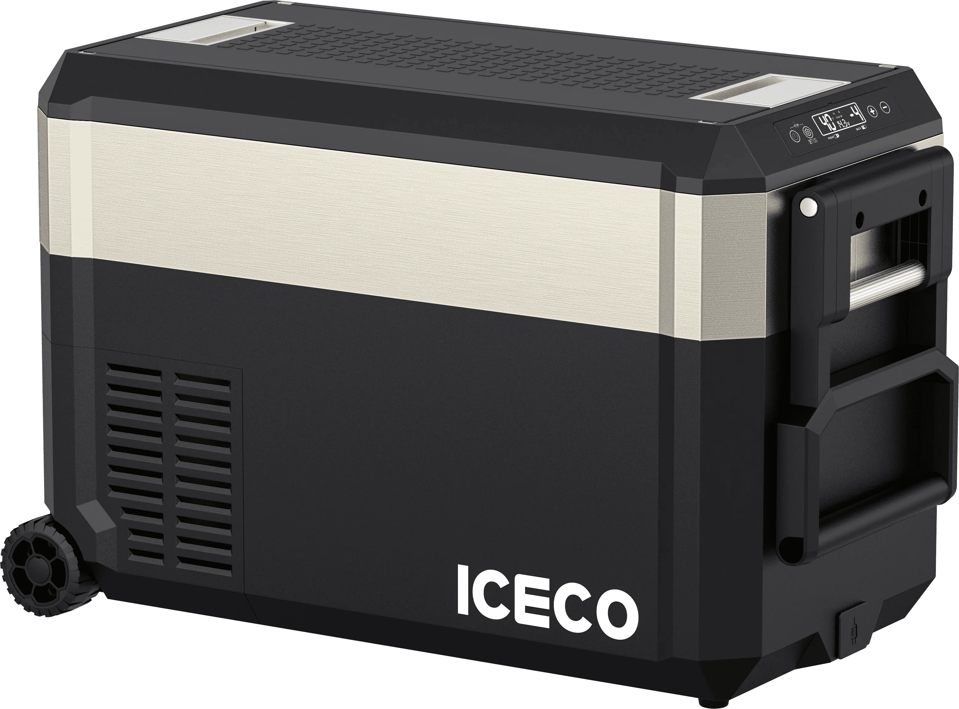 ICECO JP40 Pro 39QT 37L Dual Zone Wheeled Portable Freezer