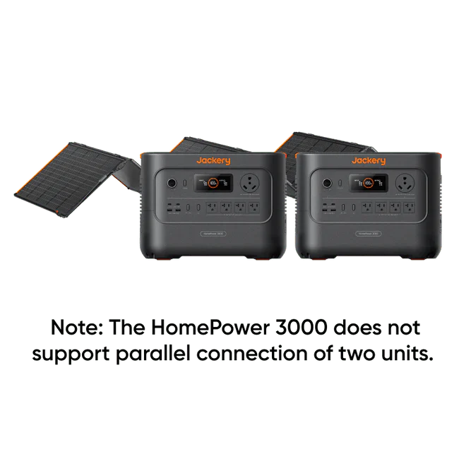 Jackery HomePower 3000 Solar Generator + SolarSaga 500X Kits