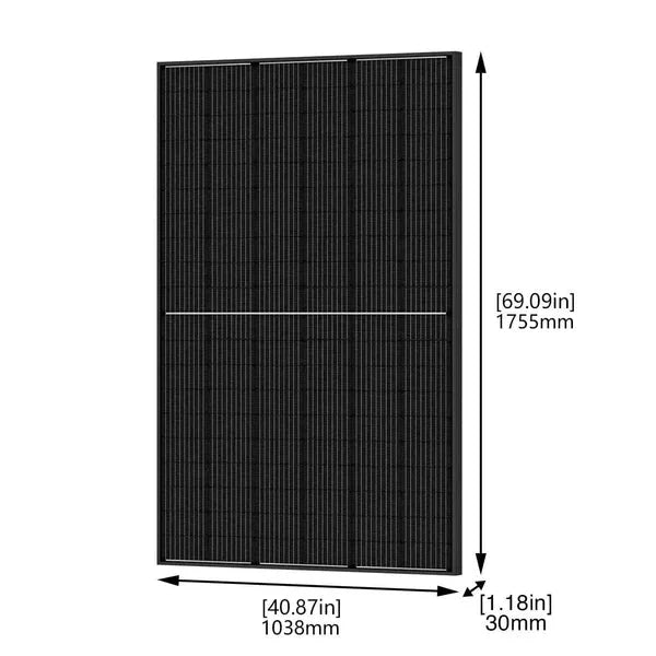 Natures Generator 2 x 410 Watt Monocrystalline Solar Panel  With Solar Panel Mount Rack