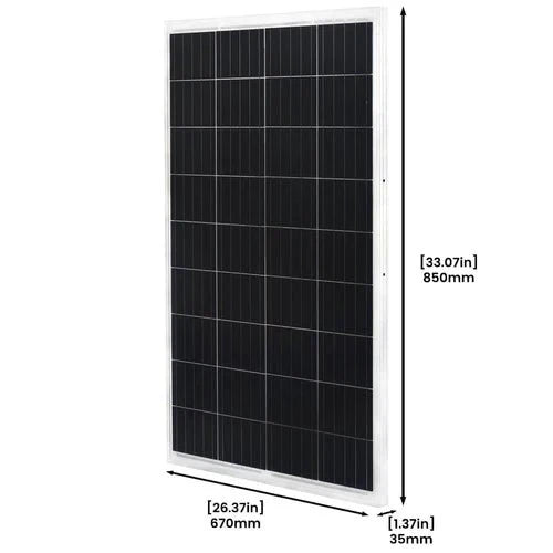 Natures Generator Lithium 3600 Solar Generator With 2 x 100W Monocrystalline Solar Panel