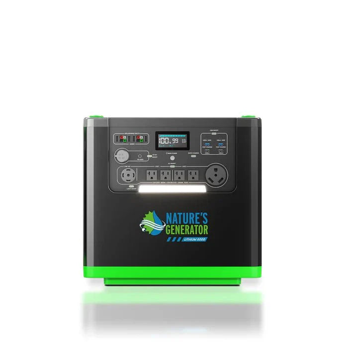 Natures Generator Lithium 6000 Power Station