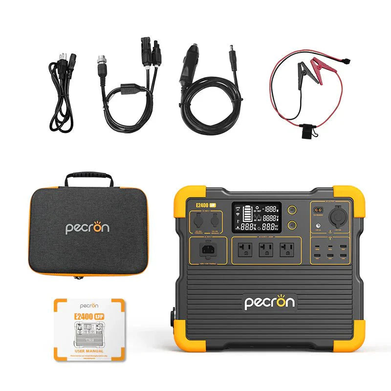 Pecron E2400LFP 2400W 2048Wh Portable Power Station