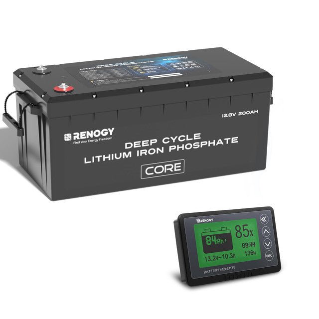 Renogy 12V 200Ah Core Series Deep Cycle Lithium Iron Phosphate Battery