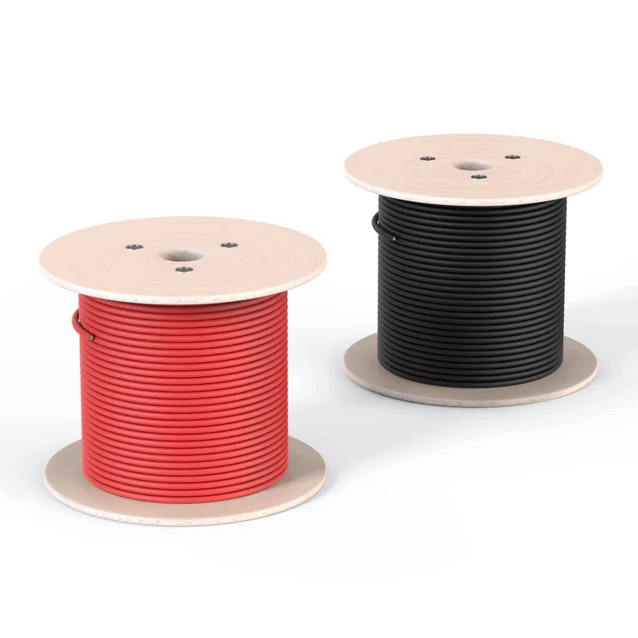 Rich Solar 10 Gauge (10AWG) 600V PV Solar Panel Extension Cable Wire Black and Red