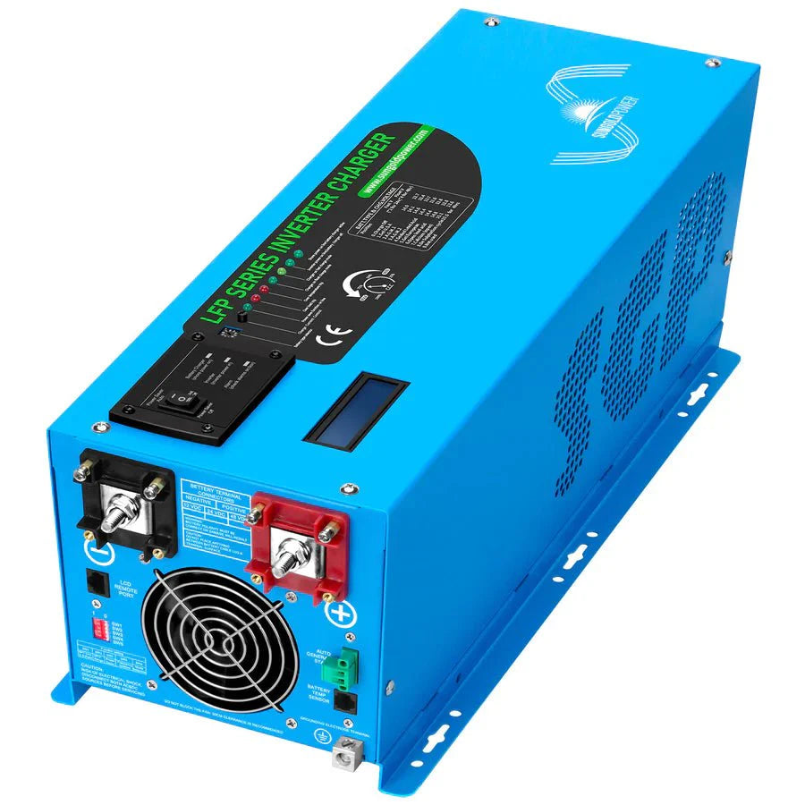 SunGoldPower 3000W DC 12V Pure Sine Wave Inverter With Charger