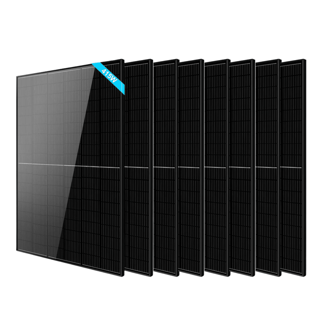 SunGoldPower 415W Monocrystalline Black PERC Solar Panels